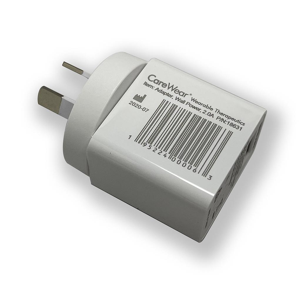 10 W USB 2.0 Single Port Power Adapter AU, NZ, CN